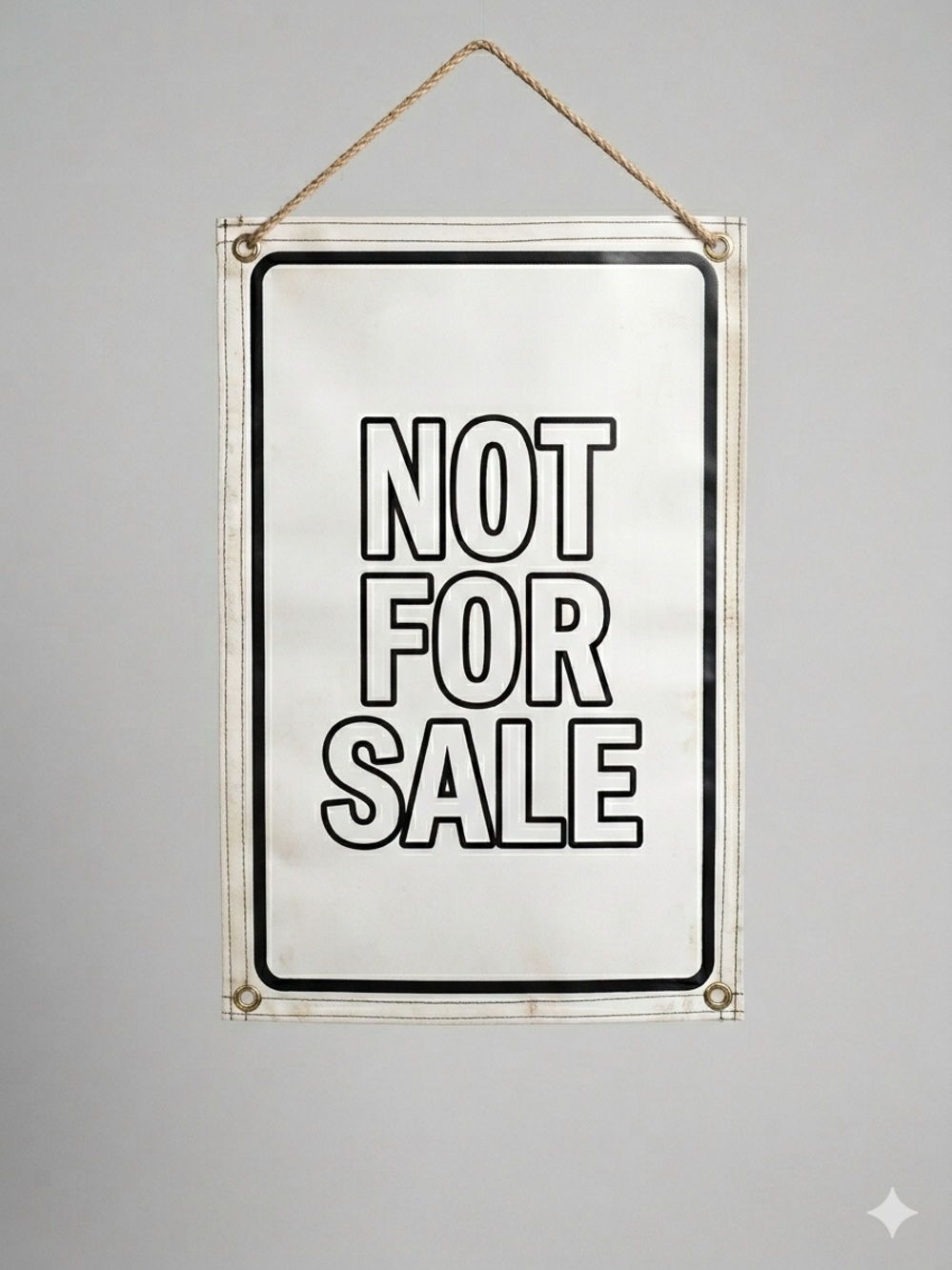 NOT FOR SALE